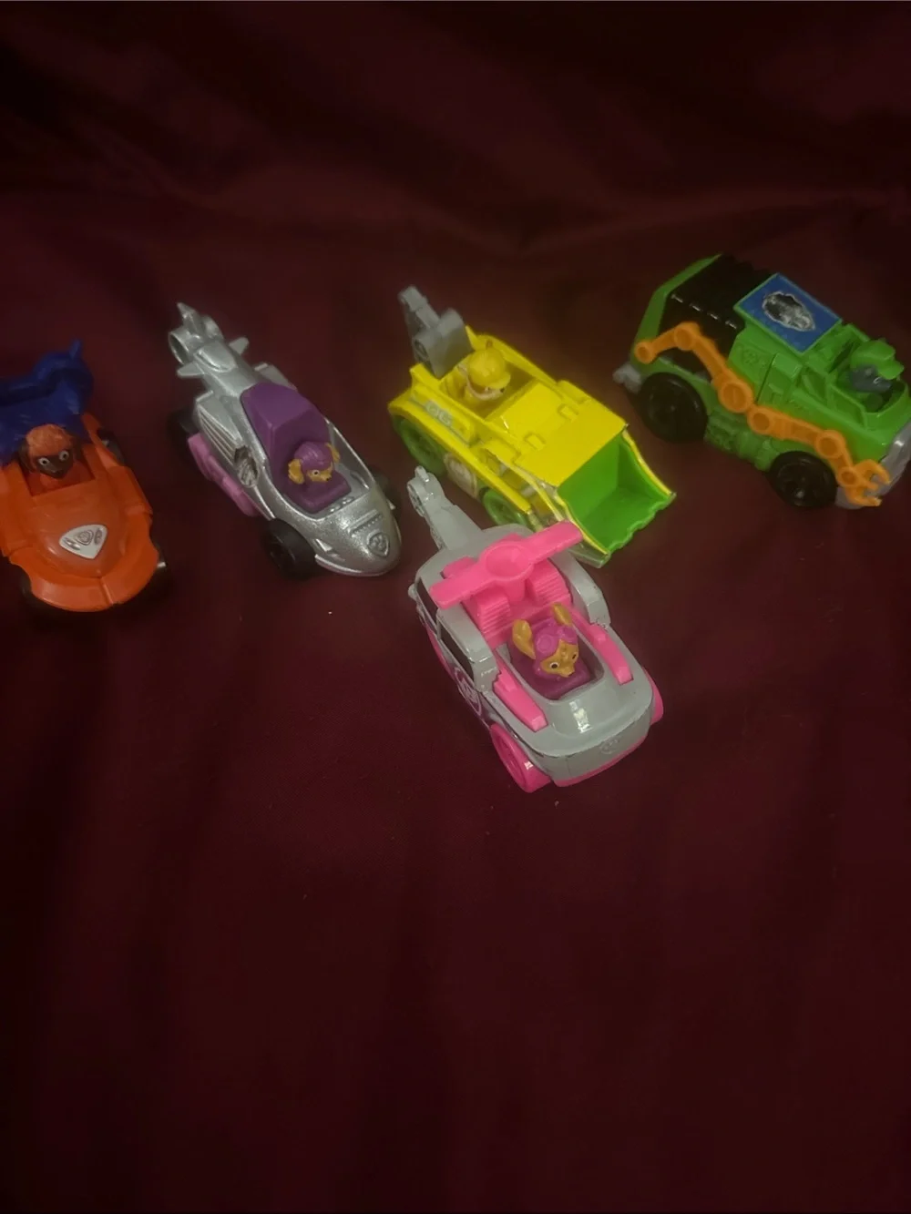 Paw Patrol 9 Count Mini Toy Vehicles
